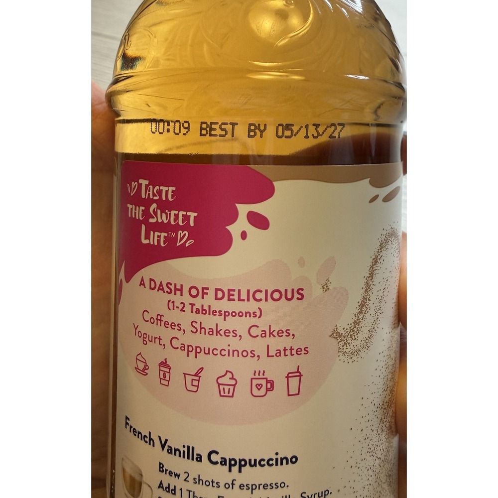 Jordan's Skinny Mixes Syrup 0 Calories 0 Sugar 25.4 FL OZ 750mL, 2 Bottles NEW - Picture 5 of 5